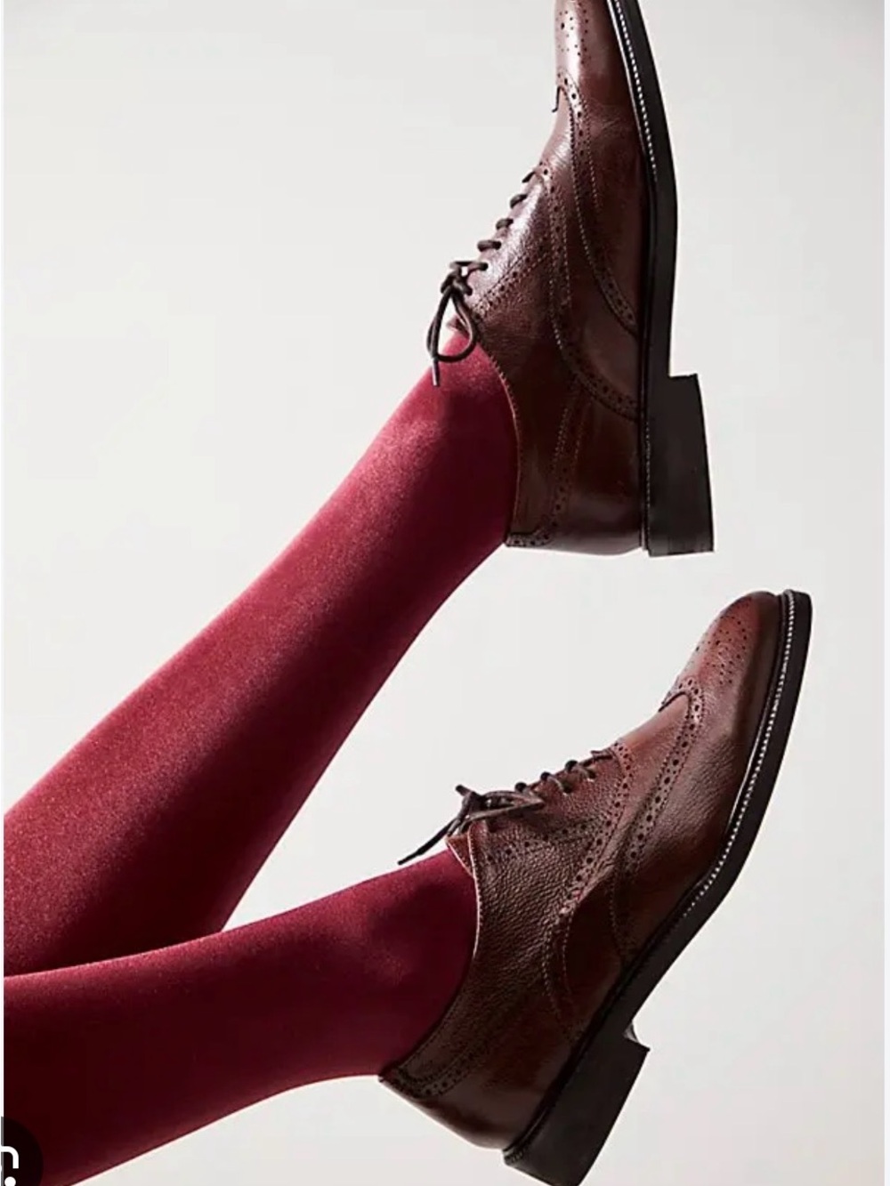 Jeffrey Campbell Moyra Brown Wingtip Oxfords